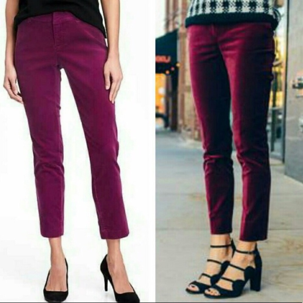 SOLD: Old Navy Velvet pixie Pants